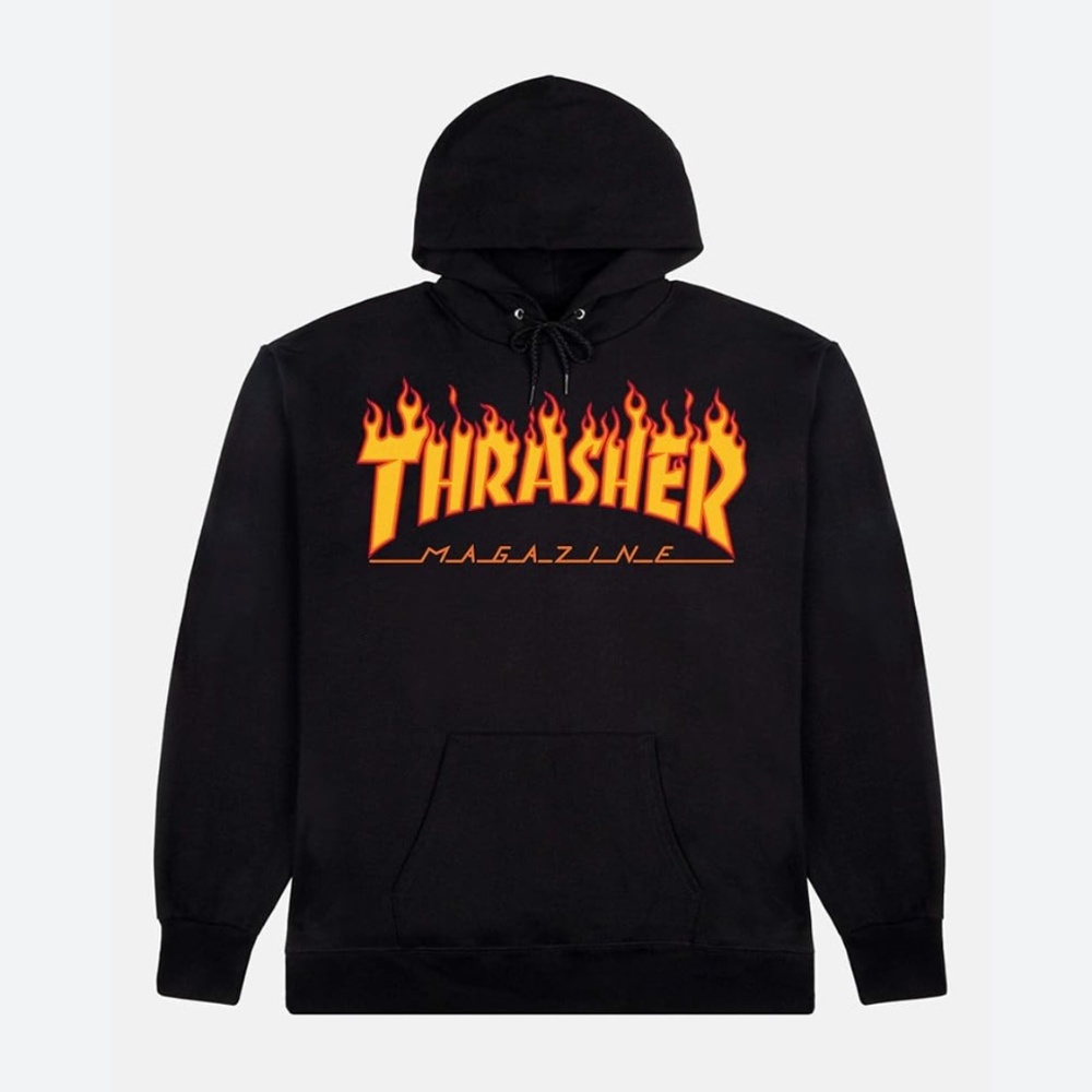 Thrasher Hoodie (Black)